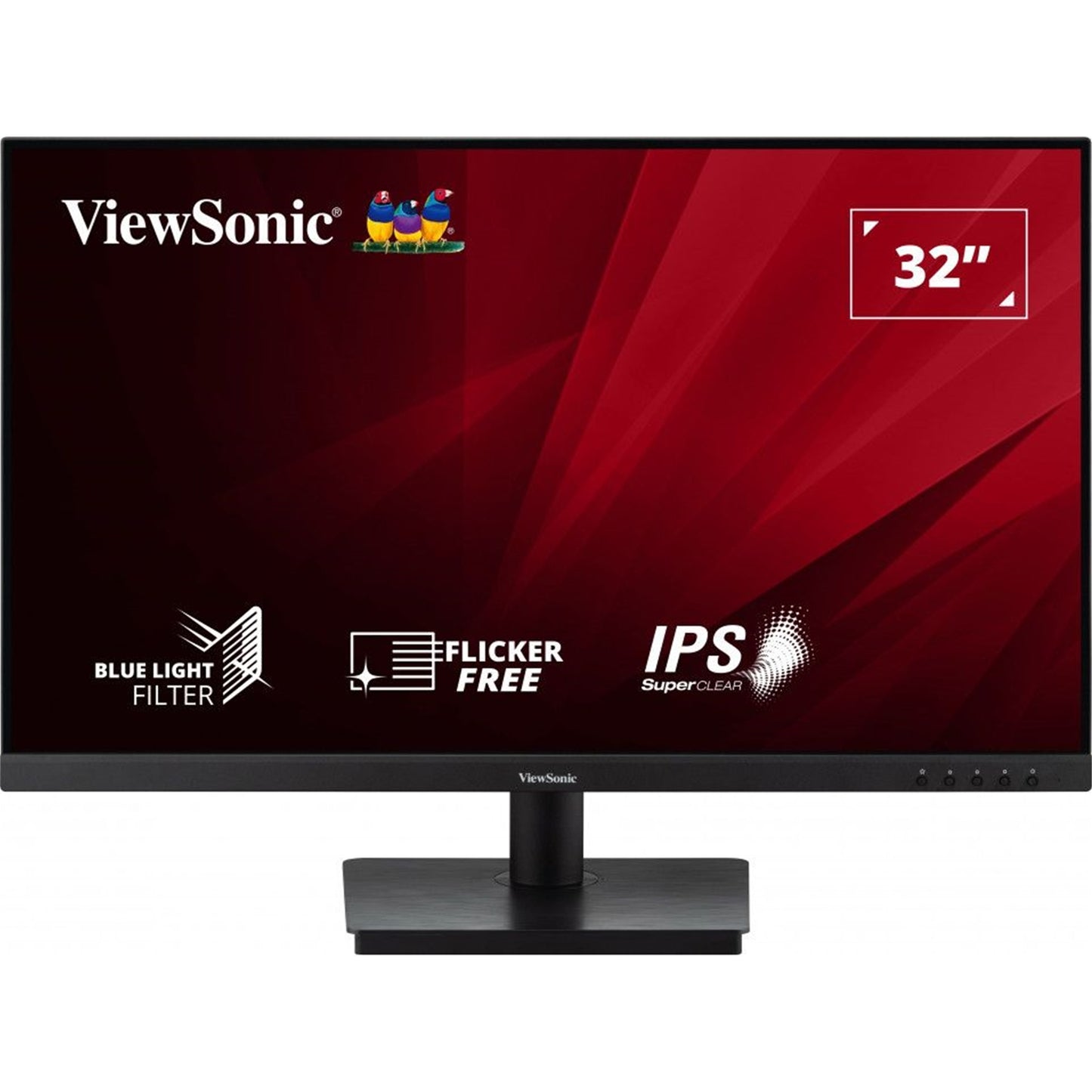 Viewsonic VA3209-MH 32 Inch IPS  Frameless Monitor, 75Hz, 4ms, VGA, HDMI, HD, Full HD 1080p, Built-In Speakers, VESA