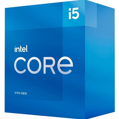 Intel Core i5-11400F 6 Core Desktop Processor 6 Threads 2.6GHz up to 4.4GHz Turbo, Rocket Lake Socket LGA1200 12MB Cache, 65w, Cooler, No Graphics